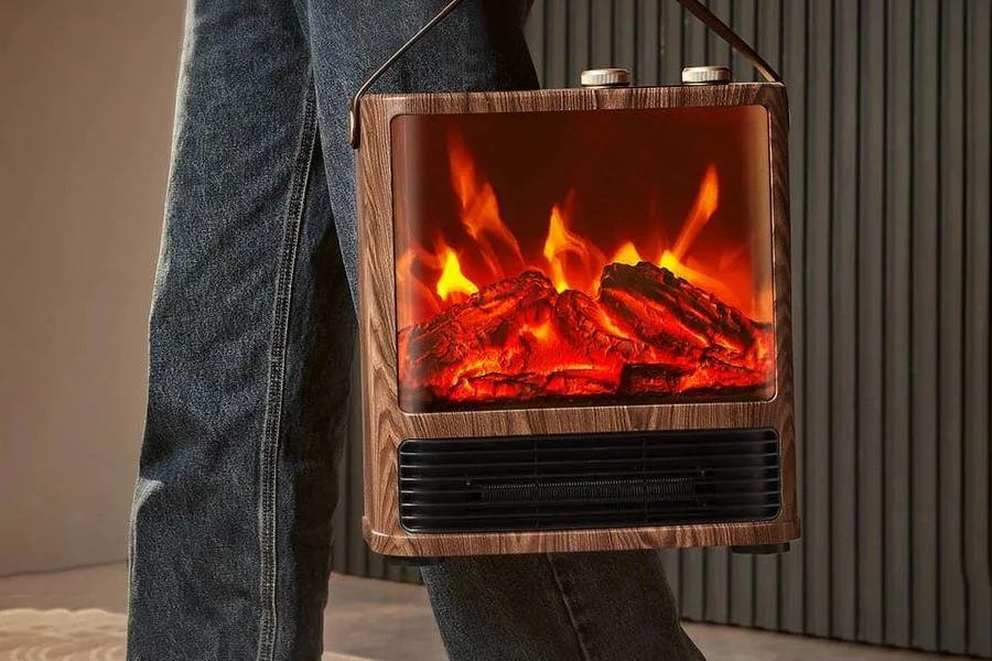 Modern Electric Fireplace